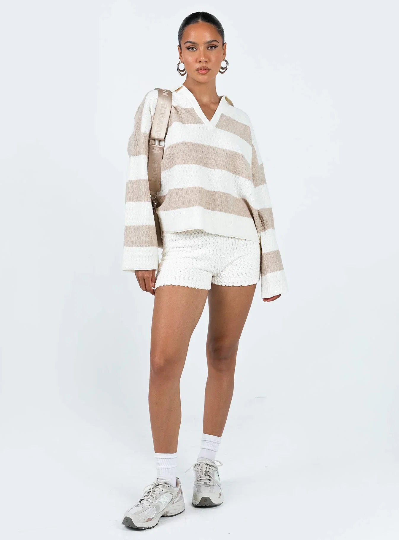 Rick Sweater White Beige