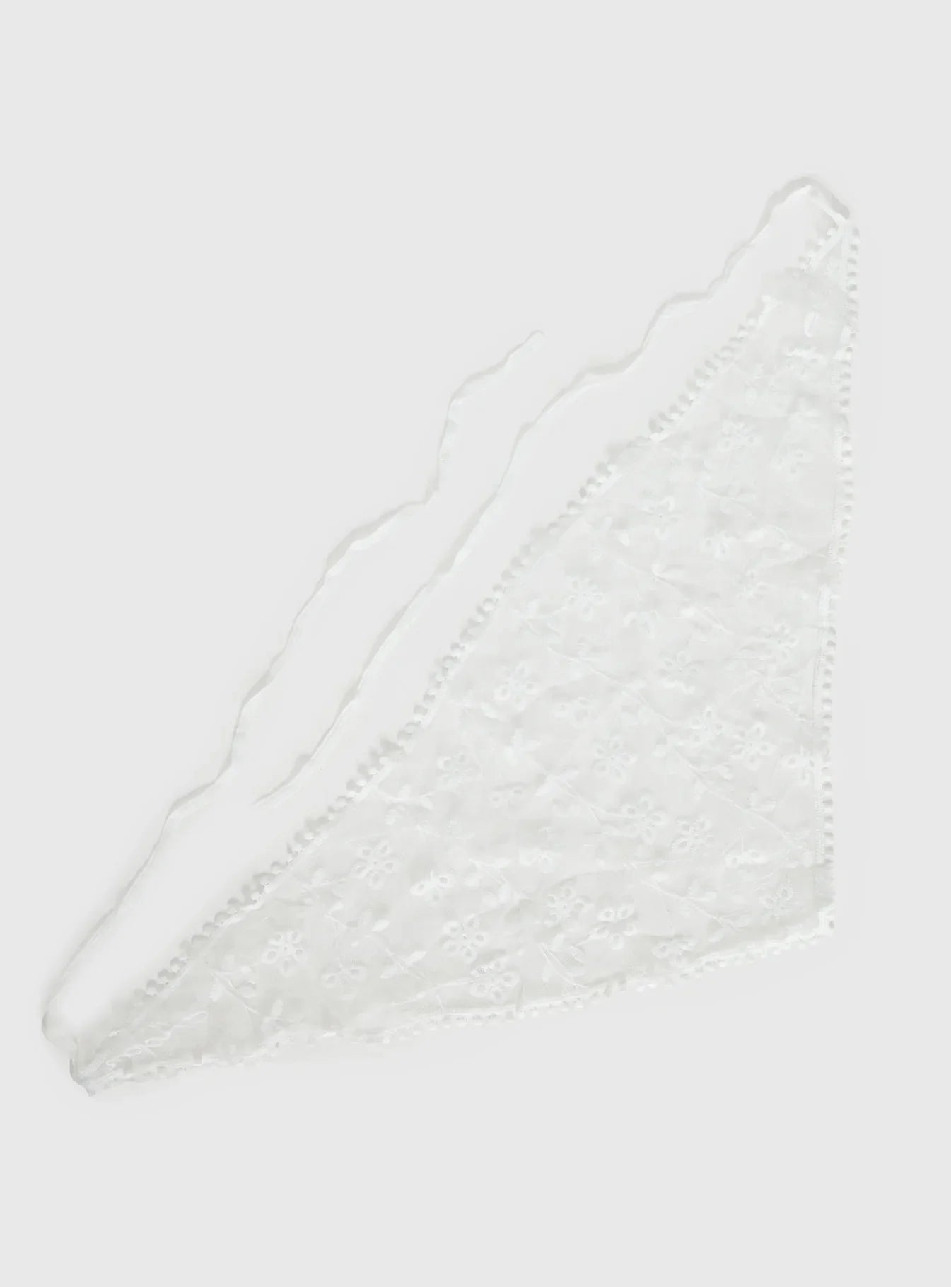 Ex Factor Sheer Head Scarf White