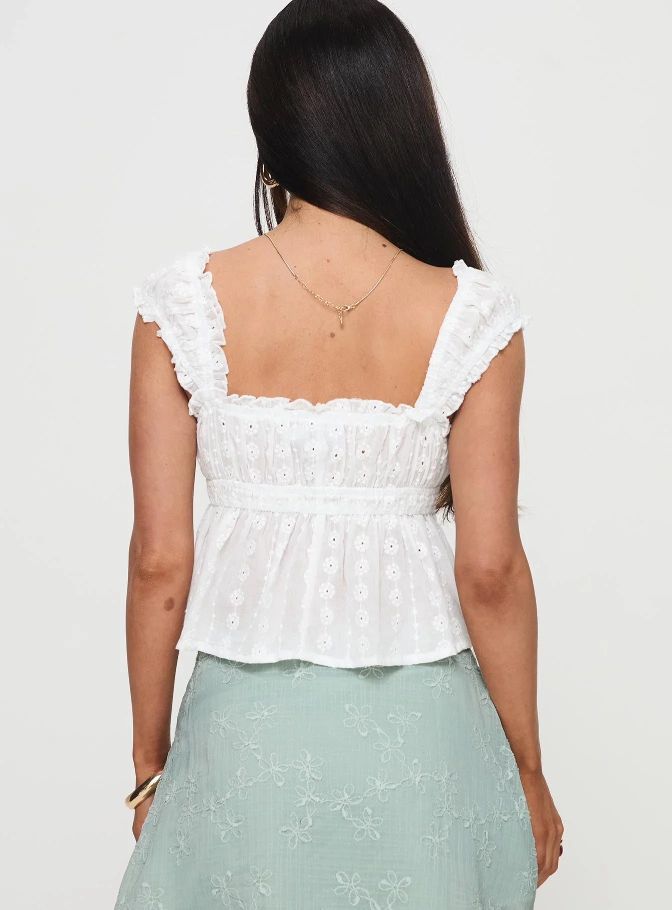 Summerfield Top White