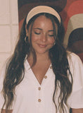 The Juney Headband Beige