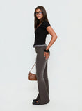 Romea Low Waist Bootleg Jeans Dark Grey