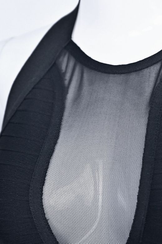 Remi Bandage Mini Dress Classic Black