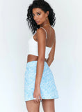 Selby Mini Skirt Baby Blue