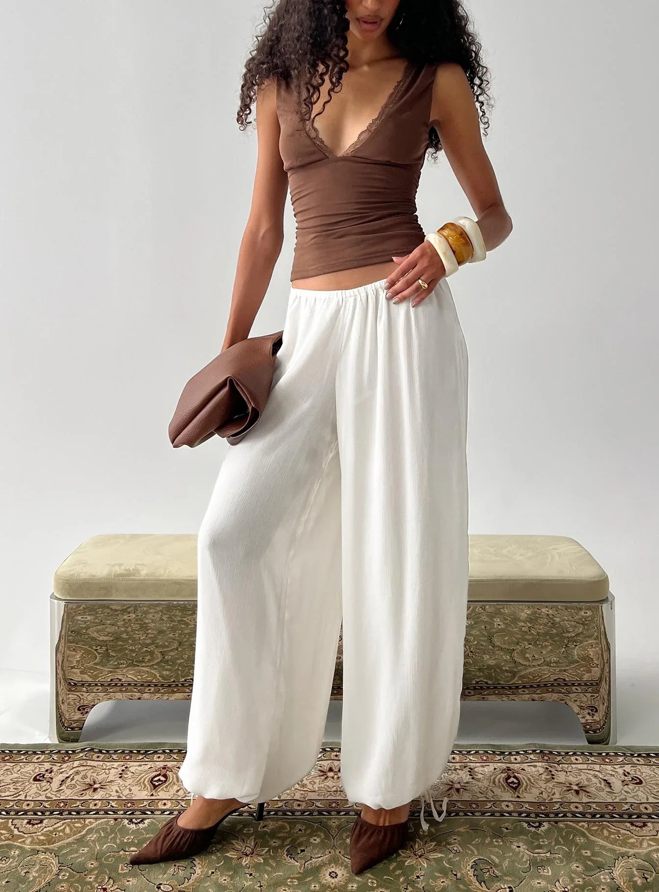Moondancer Balloon Pants Cream