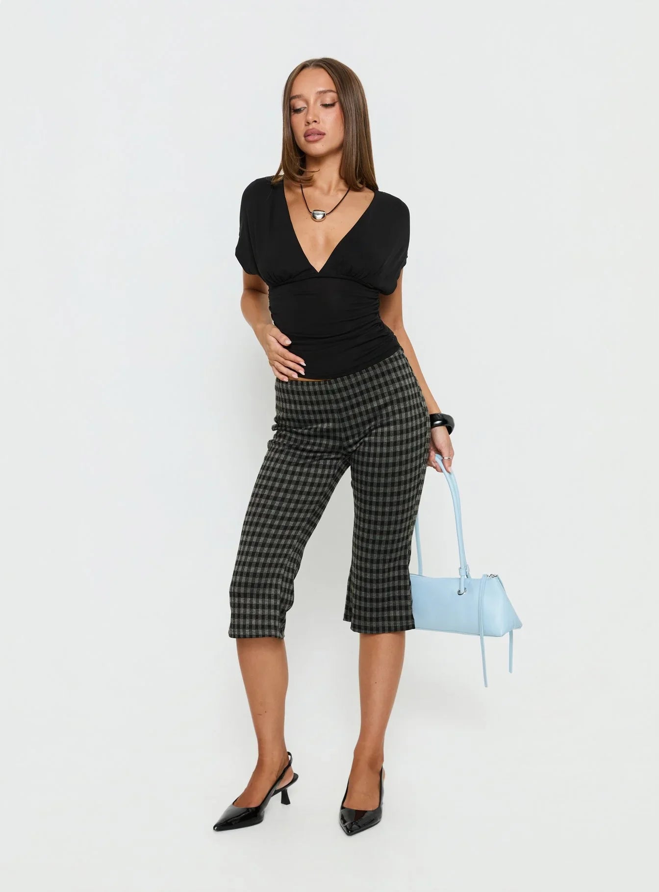 Lights Are Off Capri Pants Multi