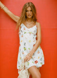 Jaye Mini Dress White Multi