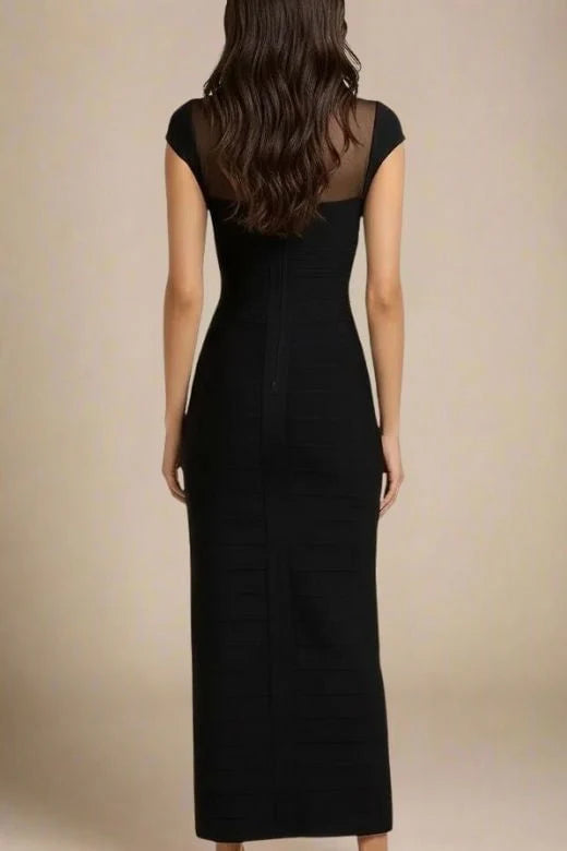 Rory Bandage Maxi Dress Classic Black