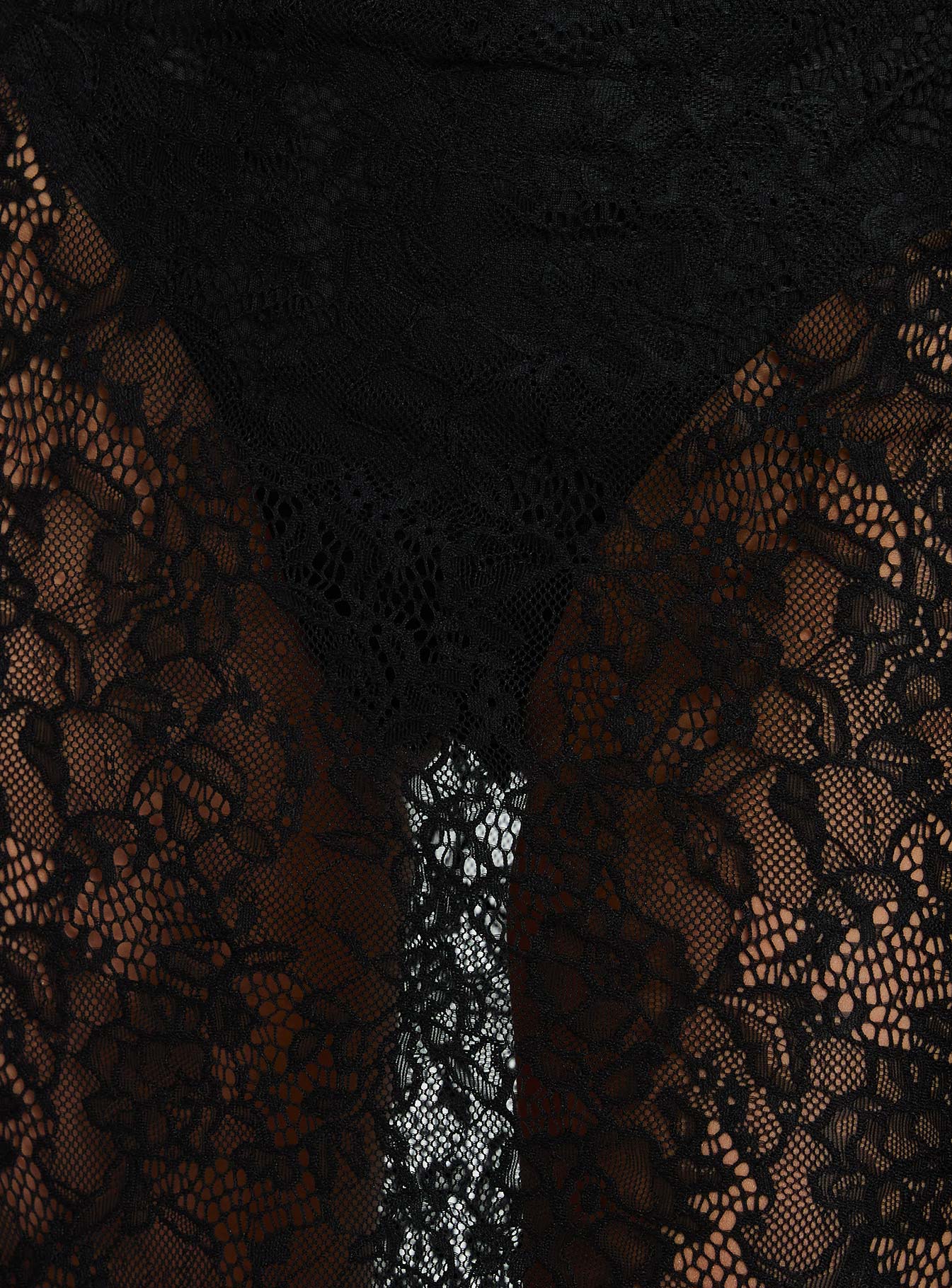 Yvanna Lace Maxi Dress Black