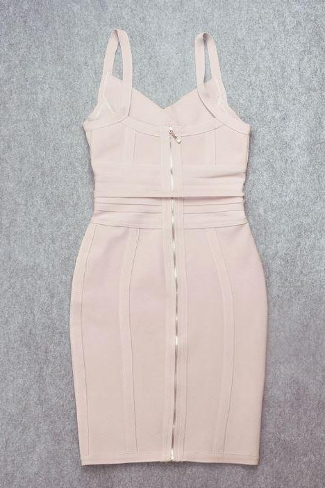 Bek Bandage Dress Cream