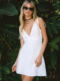 Nellie Mini Dress White