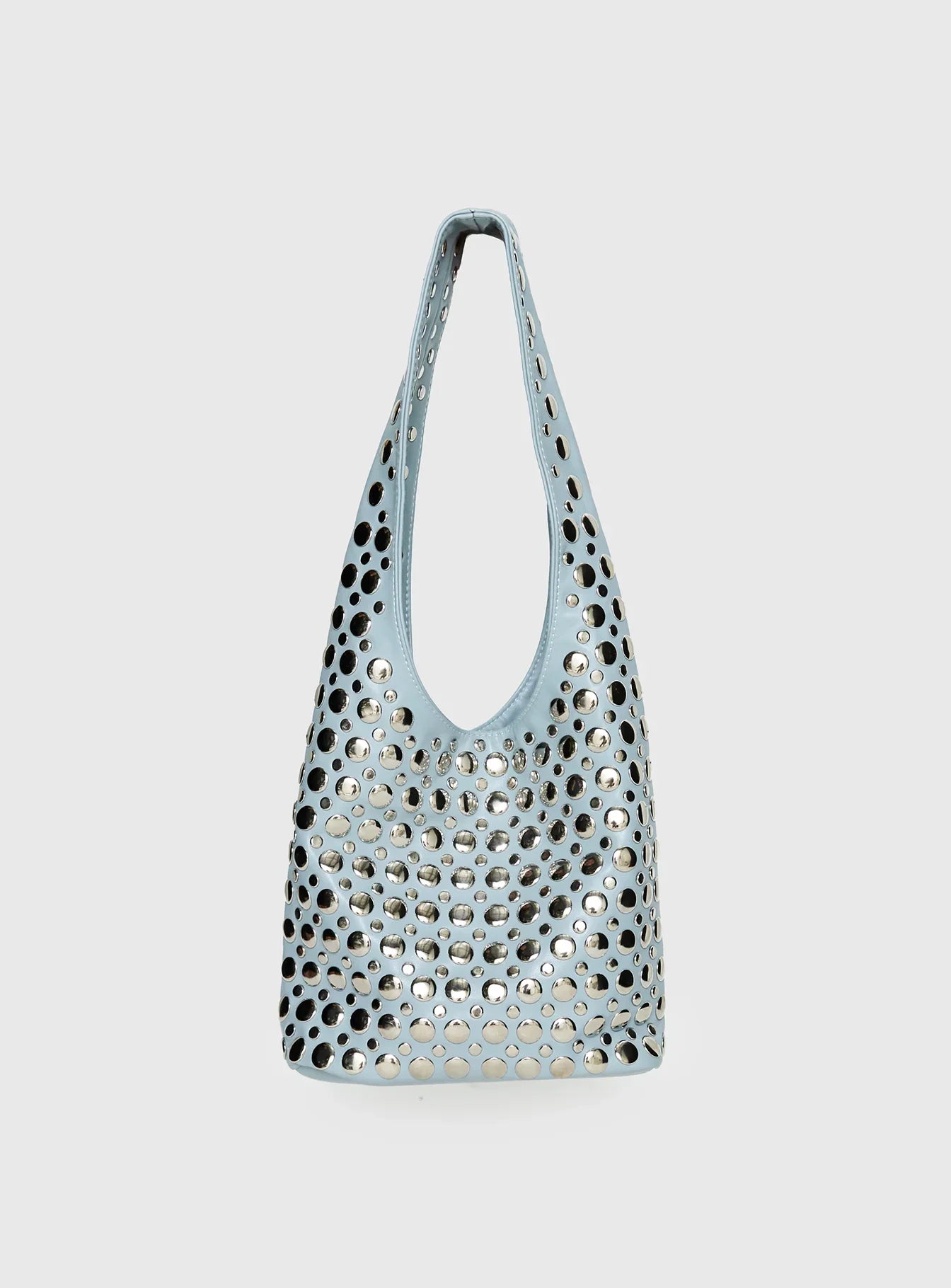 In The Crowd Shoulder Bag Blue / Silver