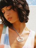 Zenda Necklace Blue Silver