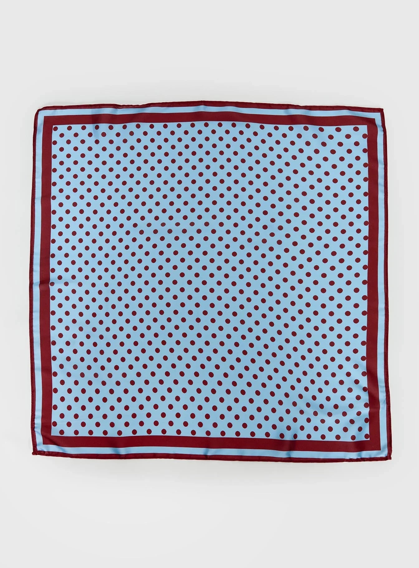 Hyacinthe Scarf Blue Polka
