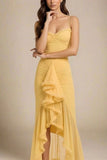 Noah Bodycon Wrap Midi Dress Sun Yellow Sale