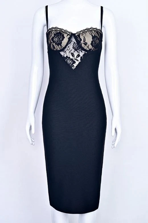 Larissa Bodycon Dress Classic Black