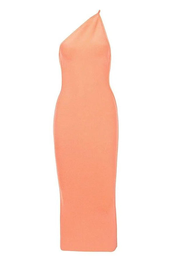 Joi Bodycon Midi Dress Peach