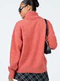 Oswin Turtleneck Sweater Orange