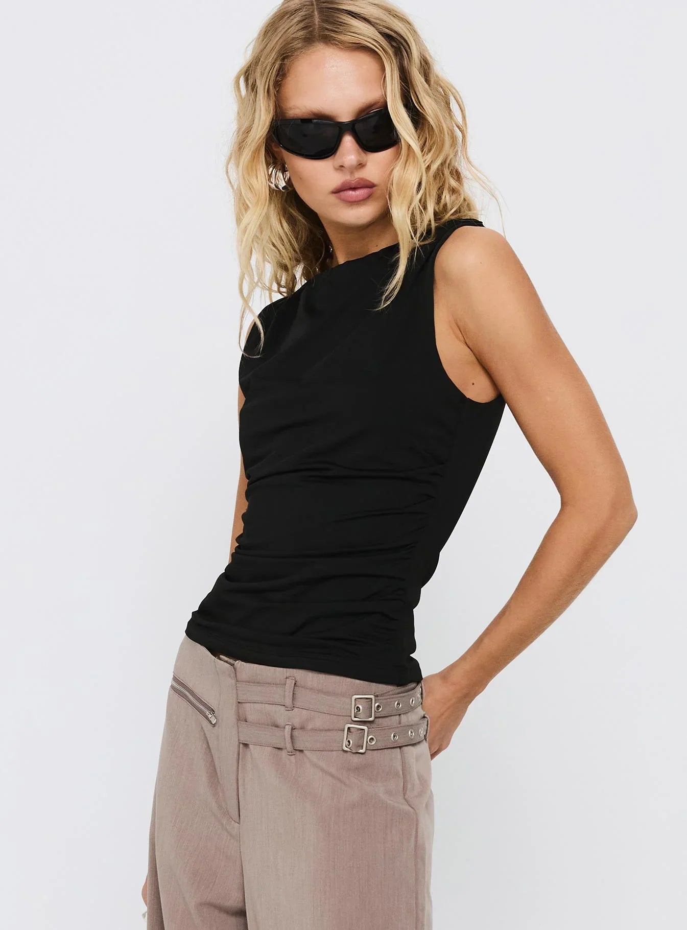 Solani Top Black