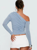 Beller Long Sleeve Top Blue Sparkle