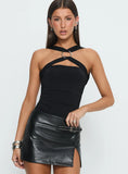 Destanee Ring Detail Bodysuit Black