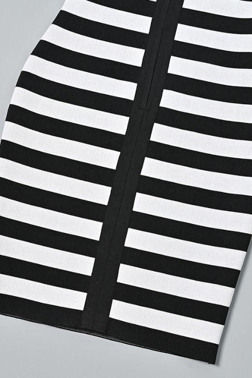 Ingrid Bandage Mini Dress Classic Black