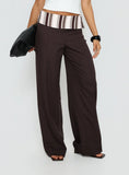 Quenlin Folded Straight Leg Pant Multi