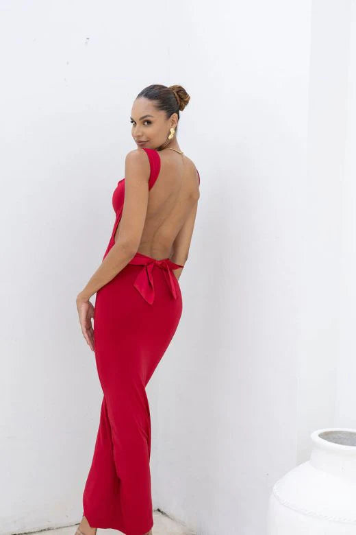 Harper Bodycon Maxi Dress Classic Black