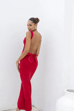 Harper Bodycon Maxi Dress Lipstick Red