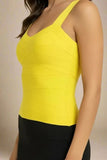 Jay Bandage Top Sun Yellow