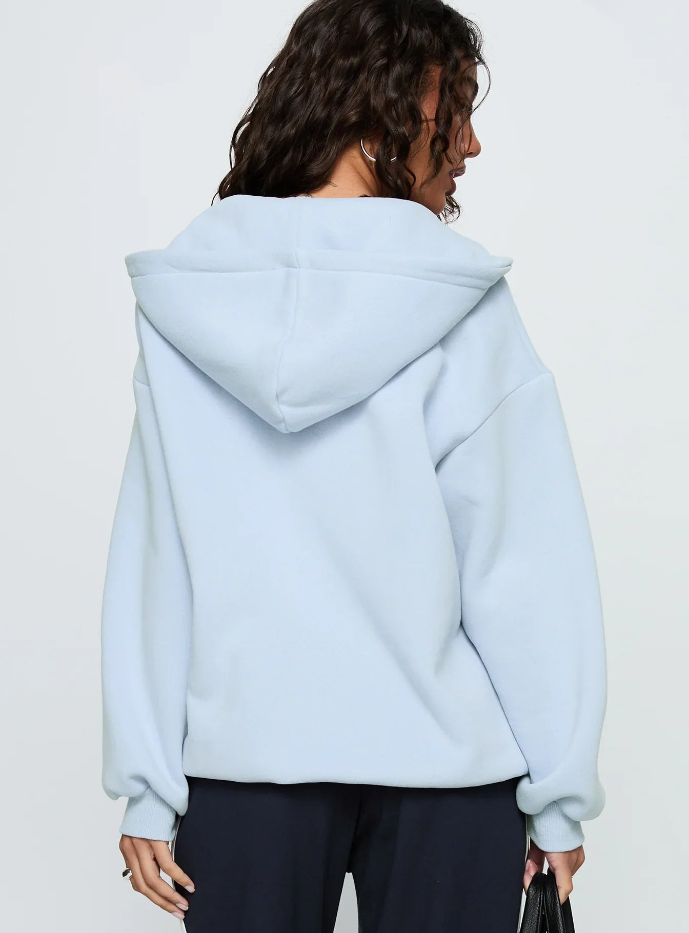 Starblazer Zip Up Graphic Hoodie Blue Red