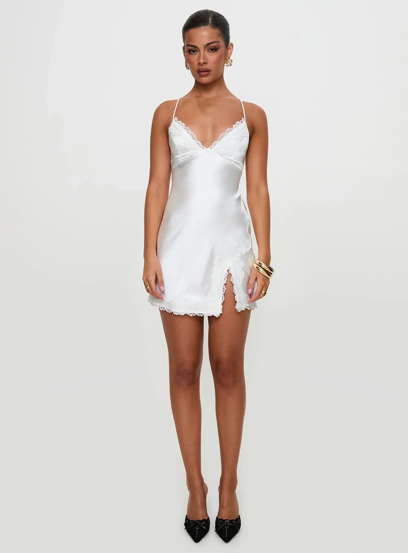 Anysa Mini Dress White
