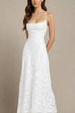 Ivy Bodycon Maxi Dress White Pearl