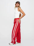 Keli Track Pants Red White