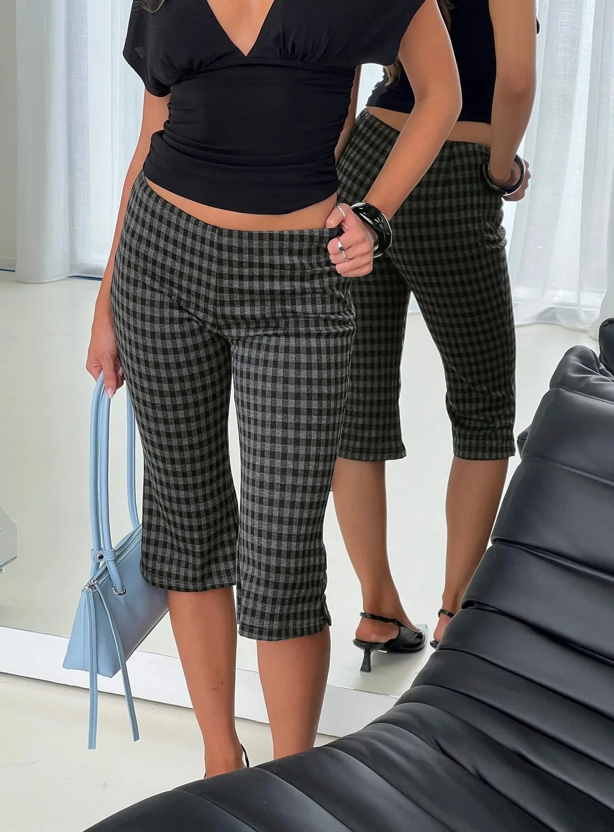 Lights Are Off Capri Pants Multi