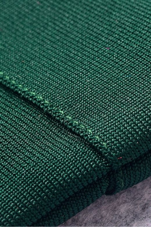 Josie Bandage V Neck Mini Dress Emerald Green